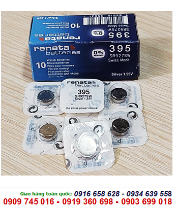 Pin Renata SR927SW-395 silver oxide 1.55v Made in Swiss